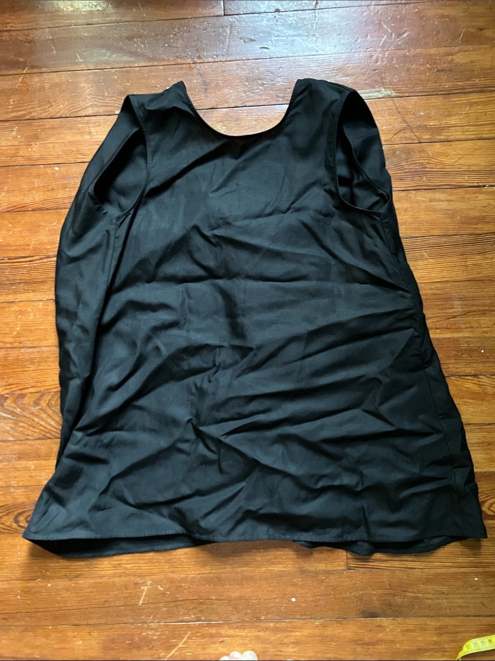 COS Linen Blend Twist Back Top - Picture 7 of 9